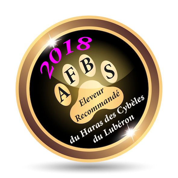 du Haras des Cybèles du Luberon - Année 2018 Le Haras des Cybèles du Luberon est recommandé par l'AFBS